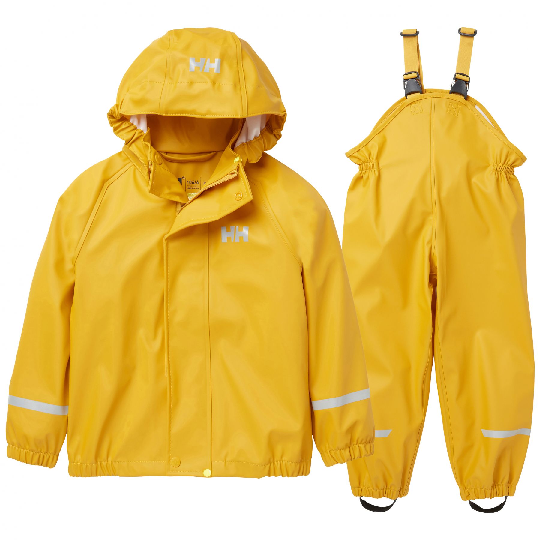Helly Hansen Bergen 2.0 PU, regenpak, junior, geel