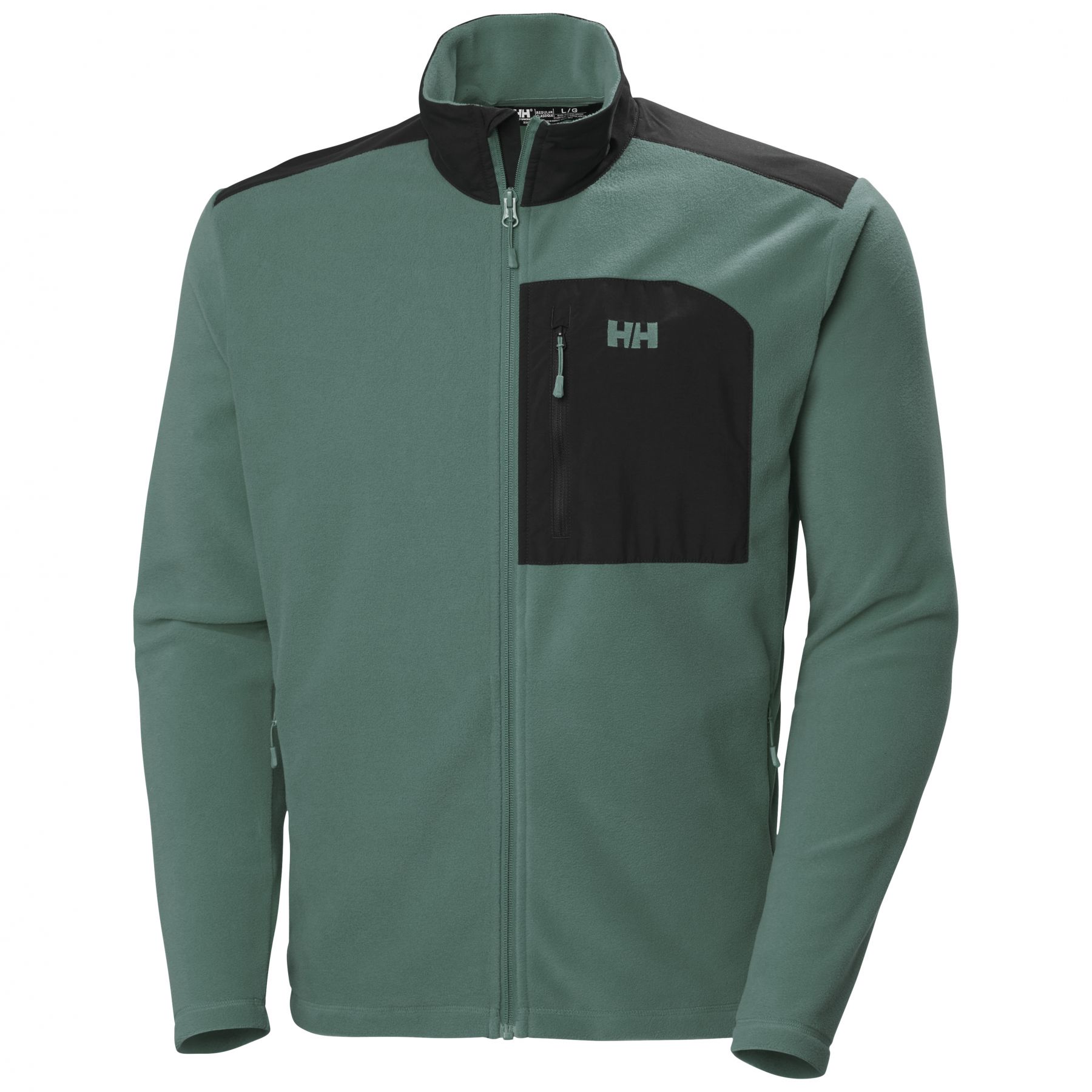 Helly Hansen Daybreaker Block, fleecejack, heren, groen