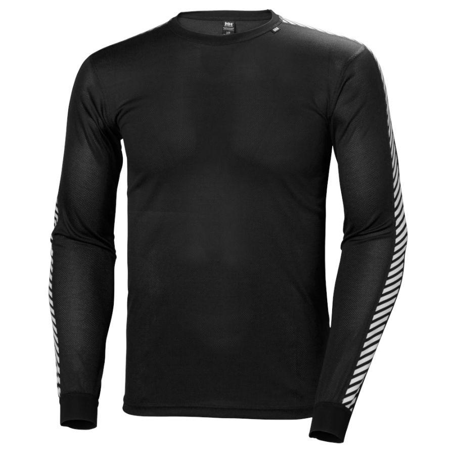 Helly Hansen Dry Stripe Crew, heren, zwart