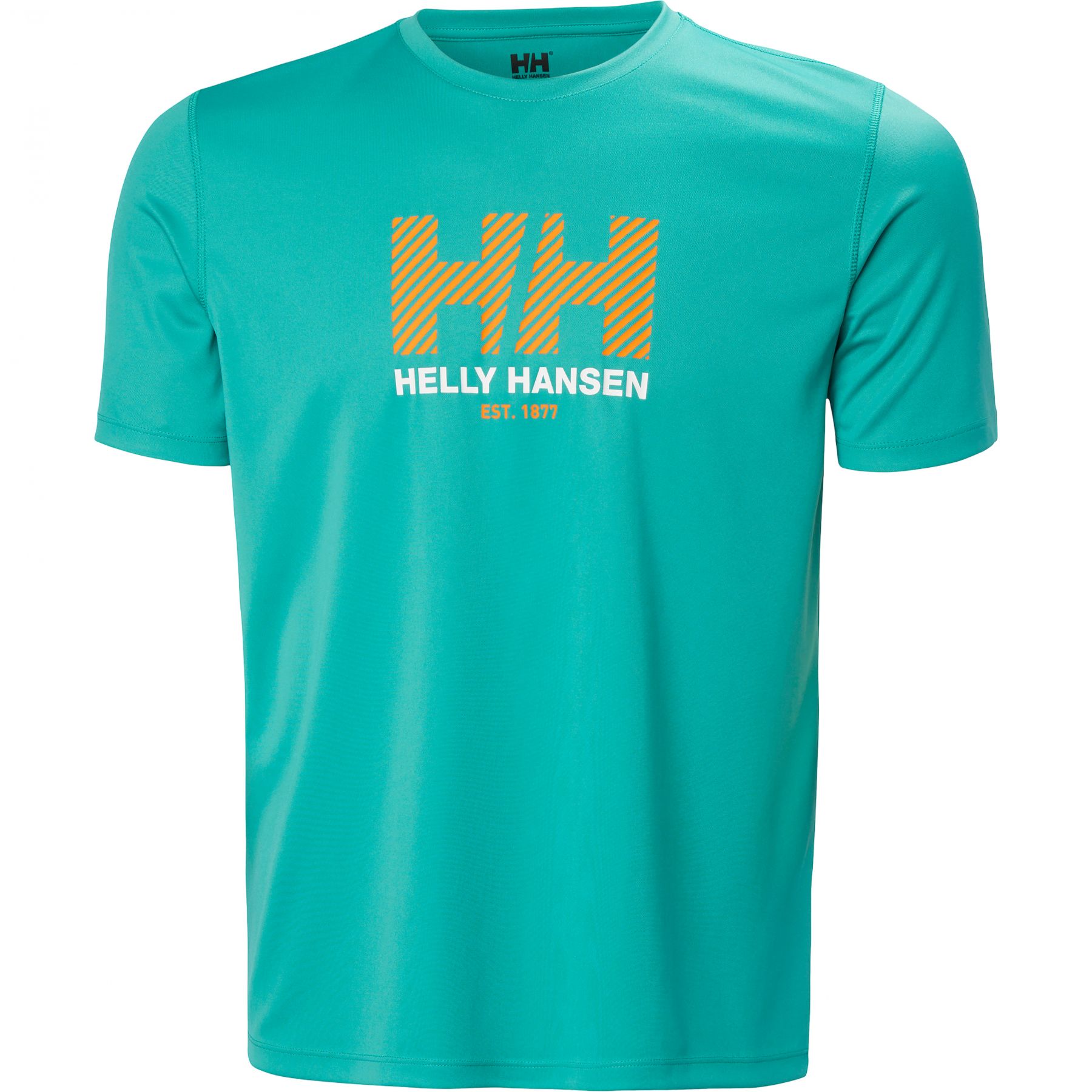 Helly Hansen HH Tech Graphic T-Shirt 2.0, heren, turkoois