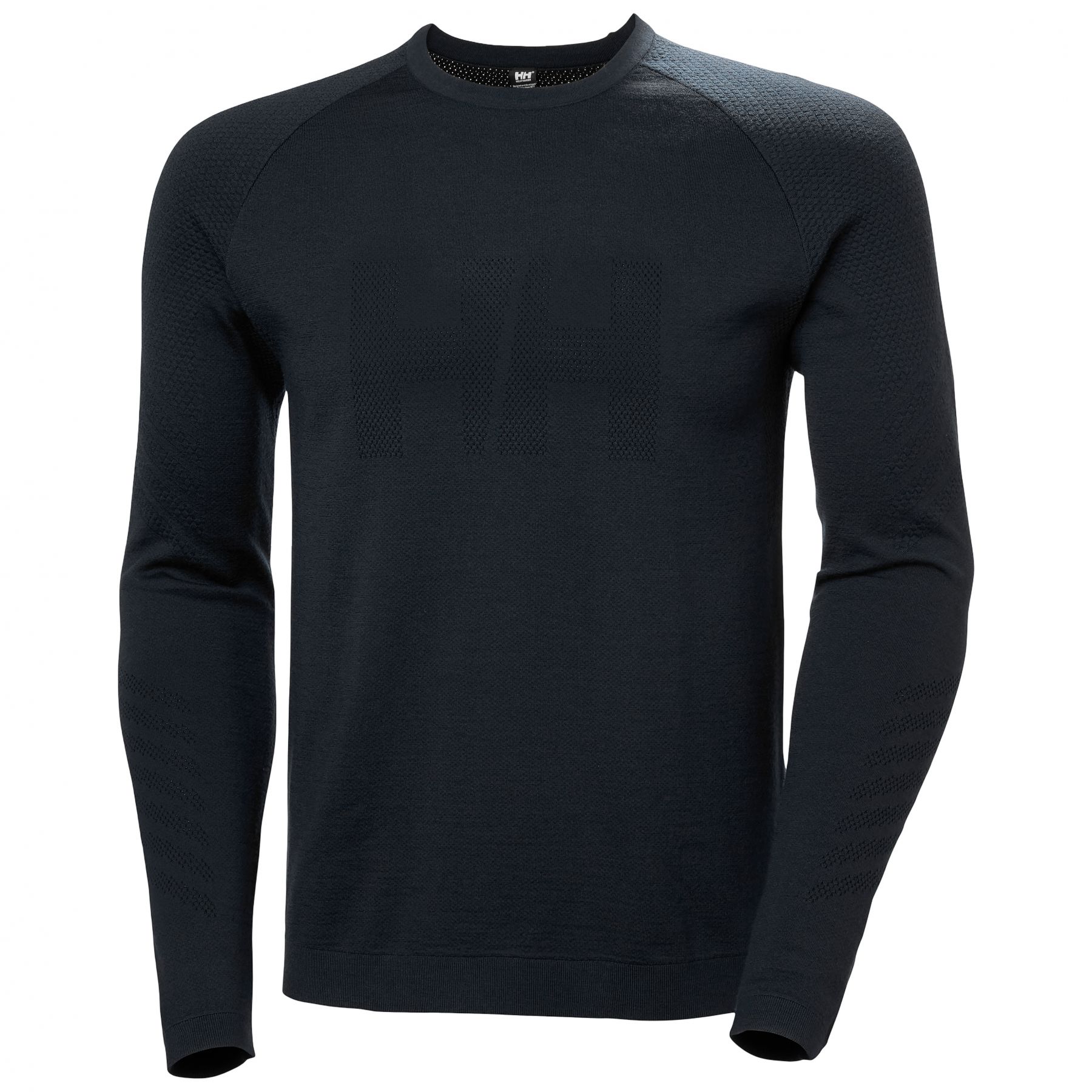 Helly Hansen Lifa Merino Knitevo Crew, heren, zwart