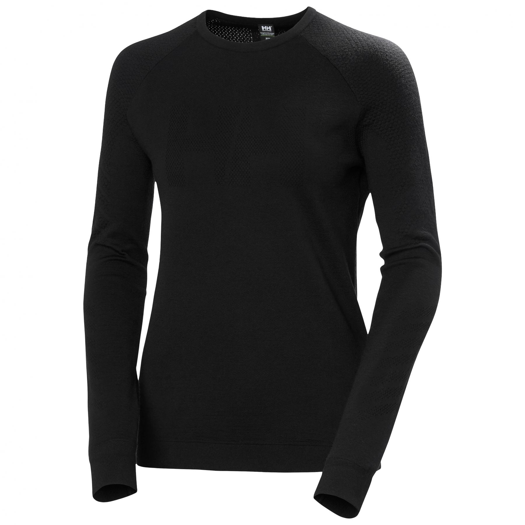 Helly Hansen Lifa Merino Knitevo Crew, vrouw, zwart