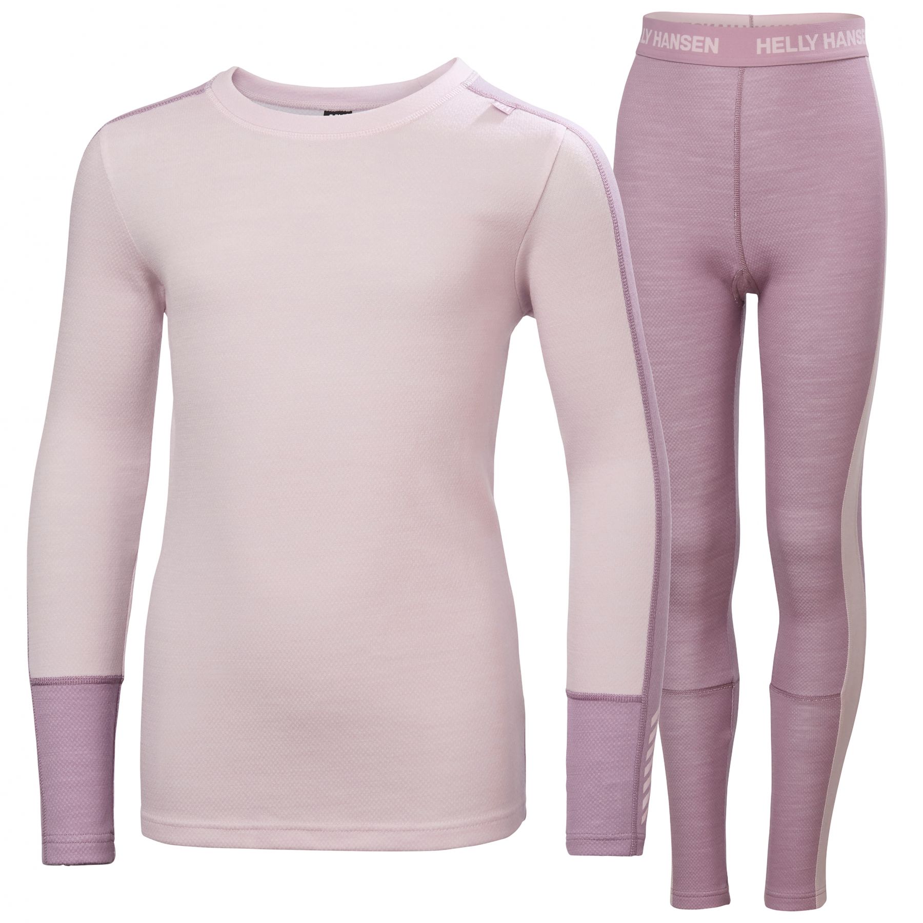 Helly Hansen Lifa Merino Midweight Lange Mouwen Basislaagset Roze 9 Years Kinderen