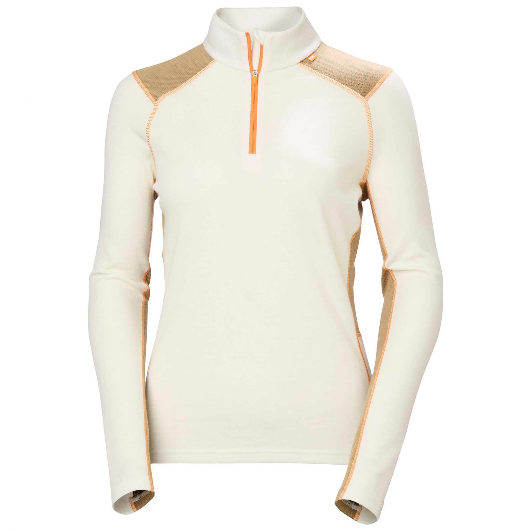 Helly Hansen Lifa Merino Midgewicht 1/2-rits, dames, wit