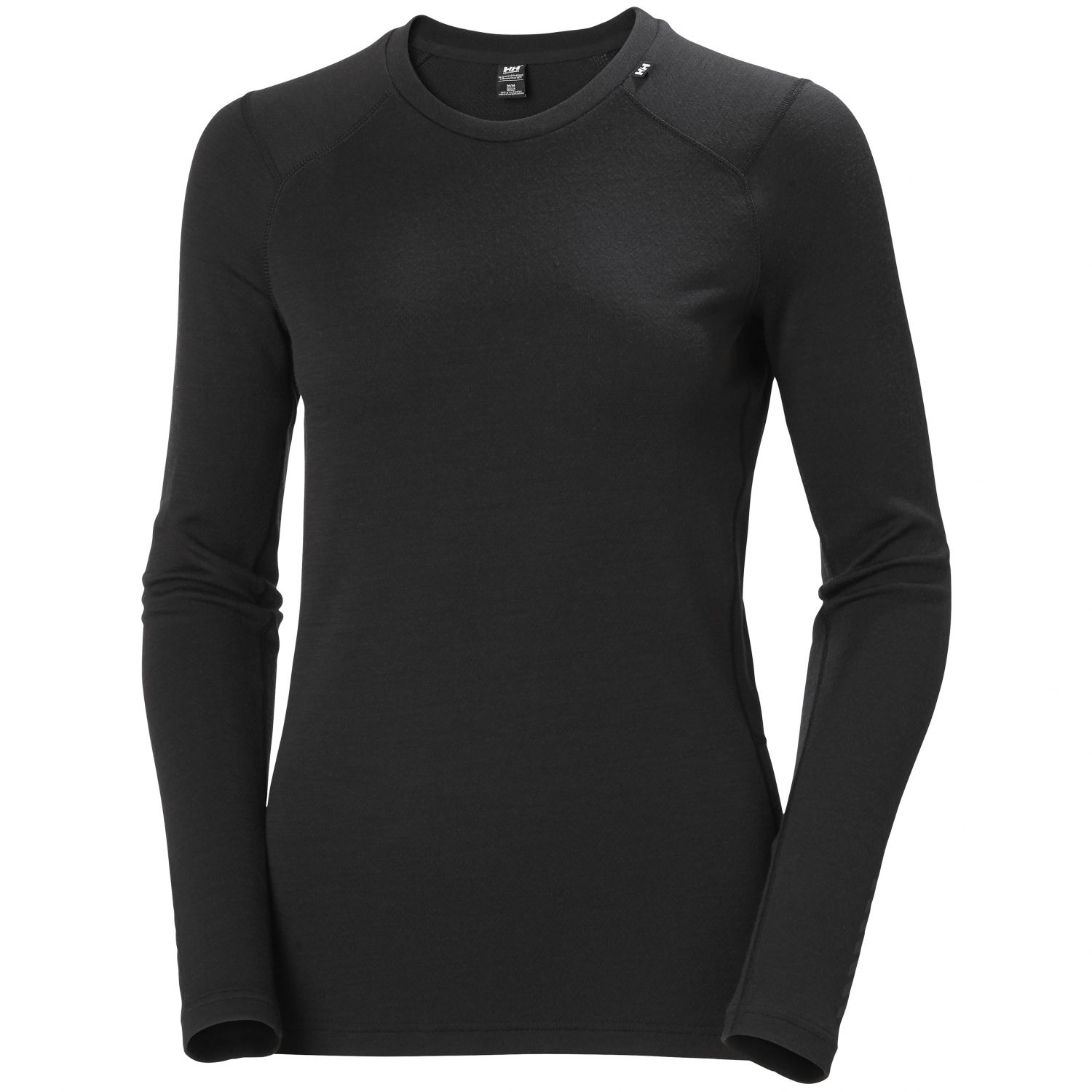 Helly Hansen Lifa Merino Midweight Crew, dames, zwart