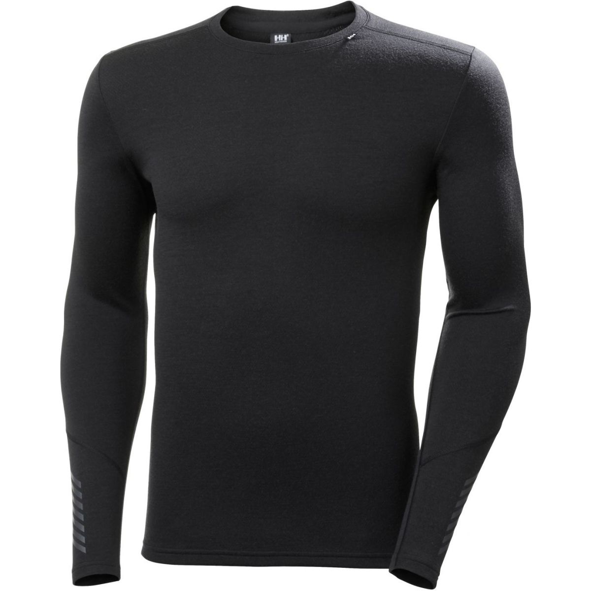 Helly Hansen Lifa Merino Midweight Crew, heren, zwart