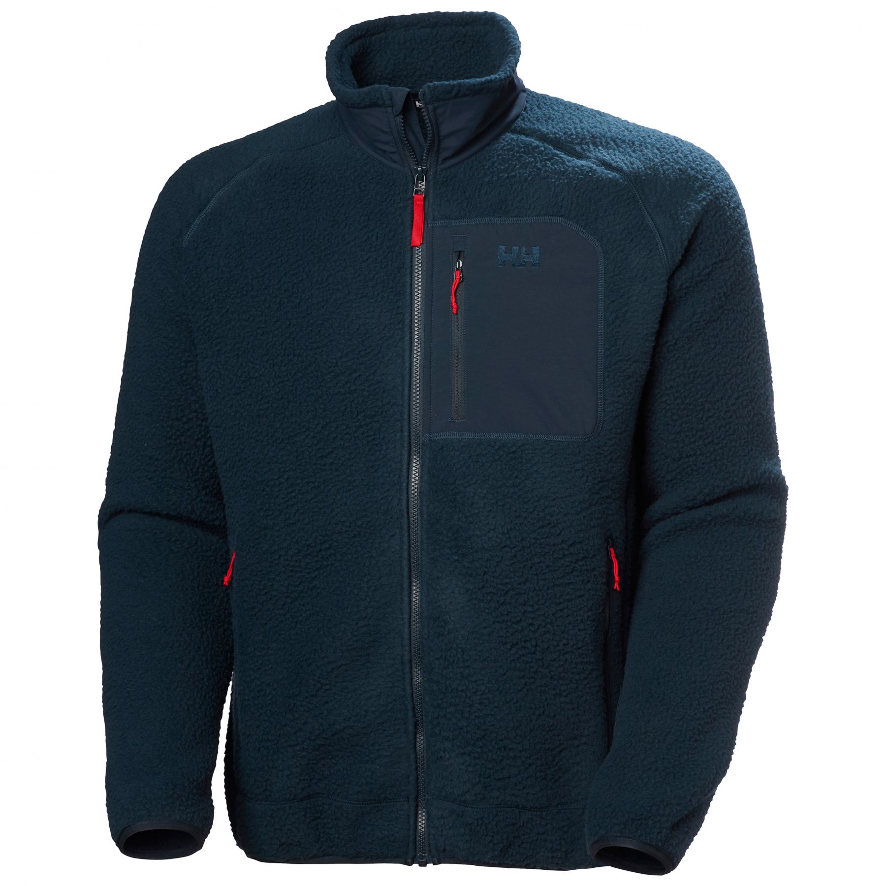 Helly Hansen Panorama Pile Block, fleecejas, heren, blauw