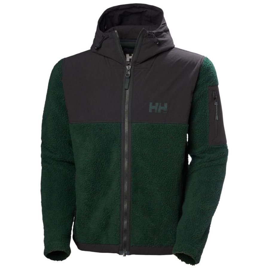 Helly Hansen Patrol Pile, fleecejack, heren, donkergroen