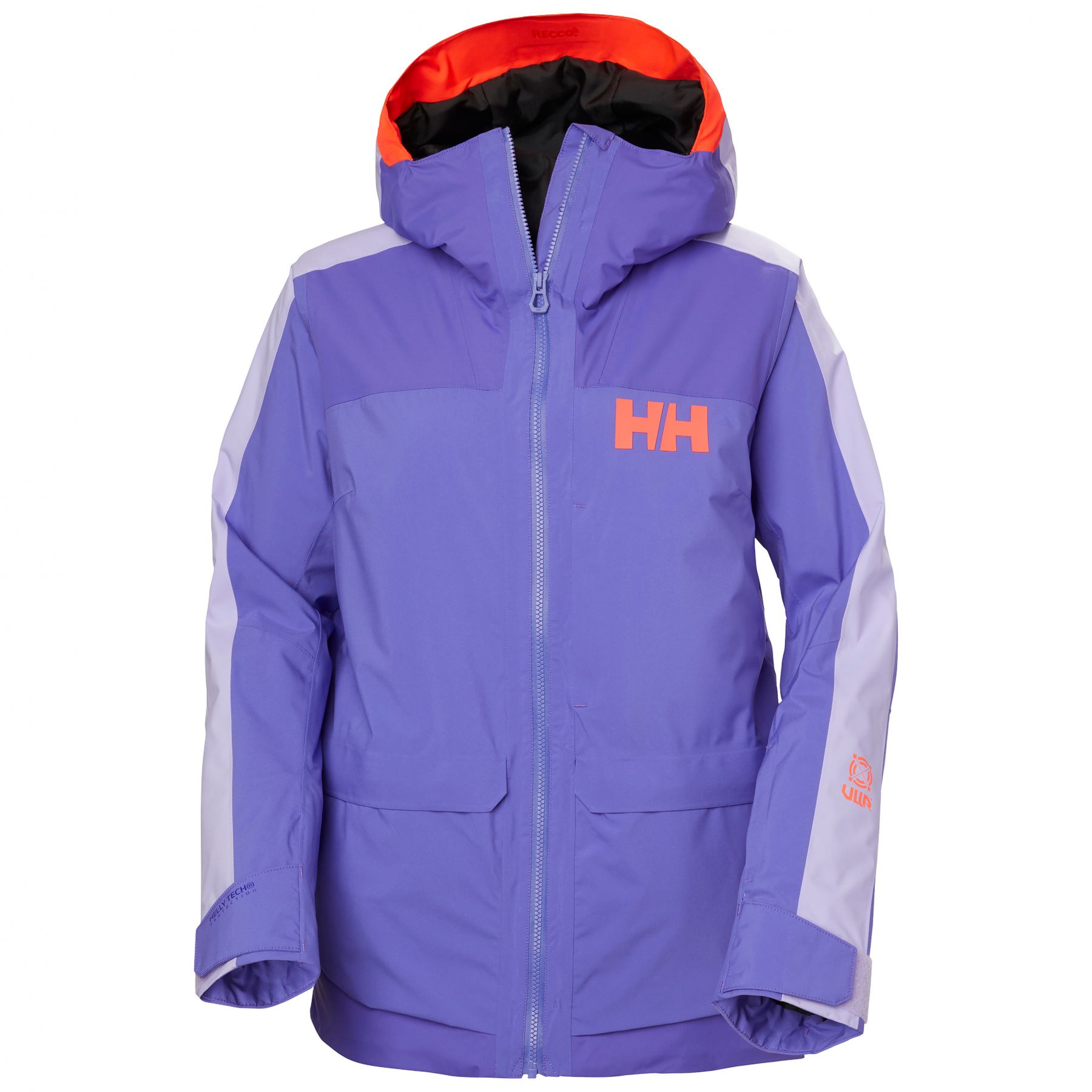 Helly Hansen Powchaser 3.0, skijacke, dame, paars