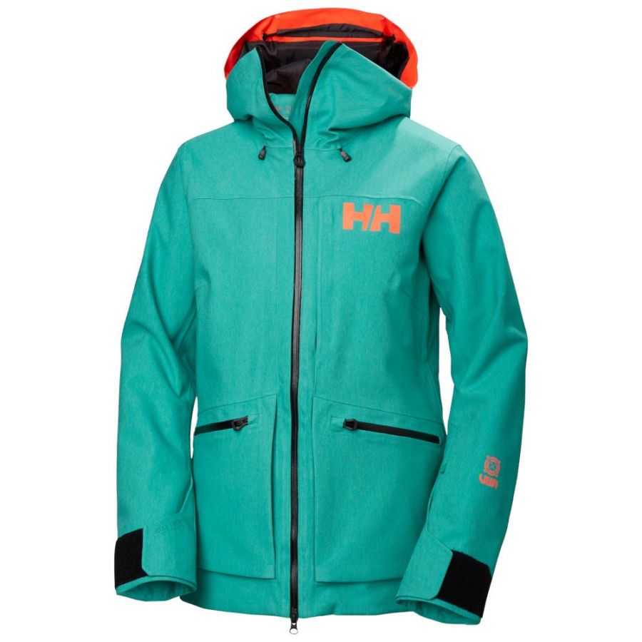 Helly Hansen Powderqueen 3.0, skijas, dames, groen