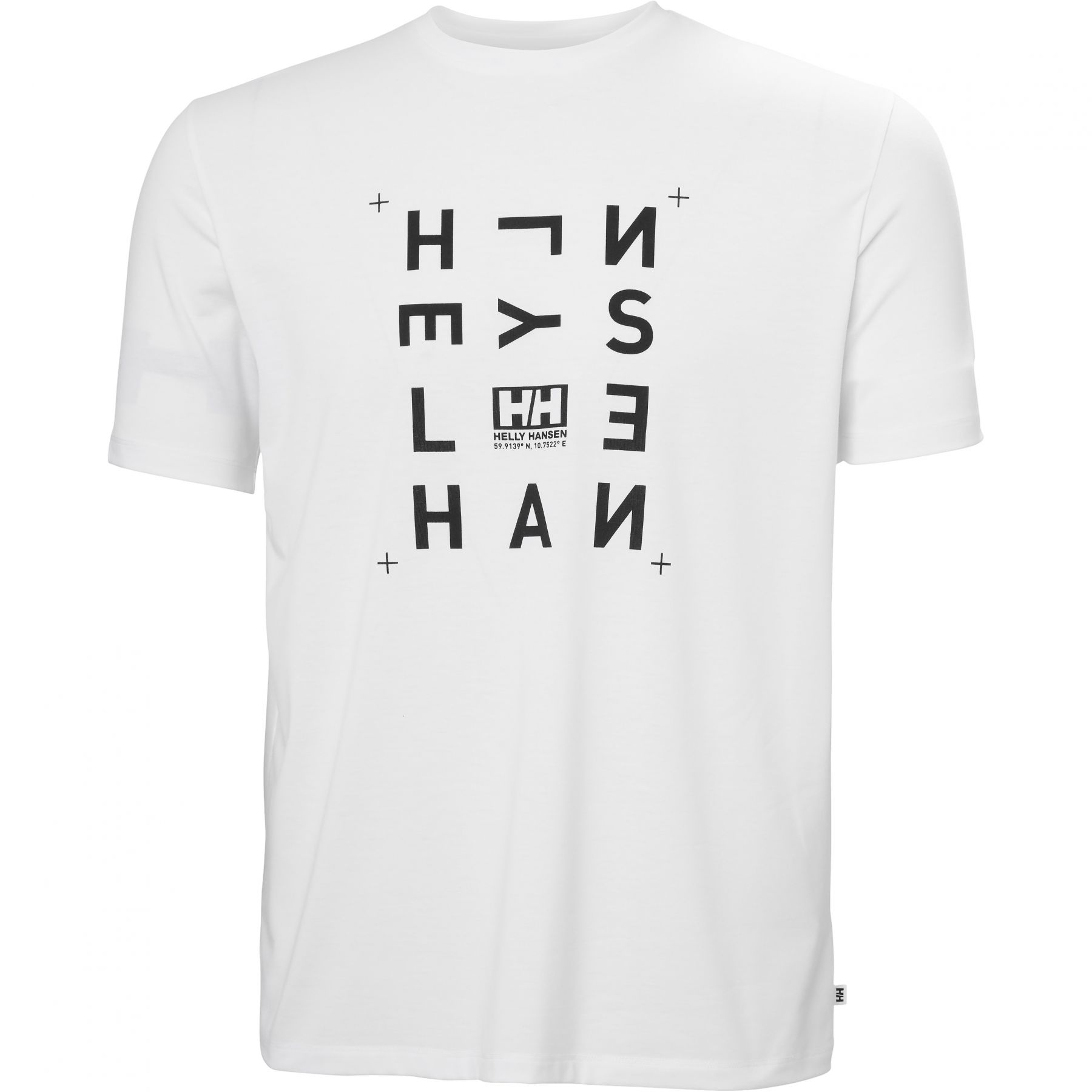 Helly Hansen Skog Graphic T-shirt, heren, wit