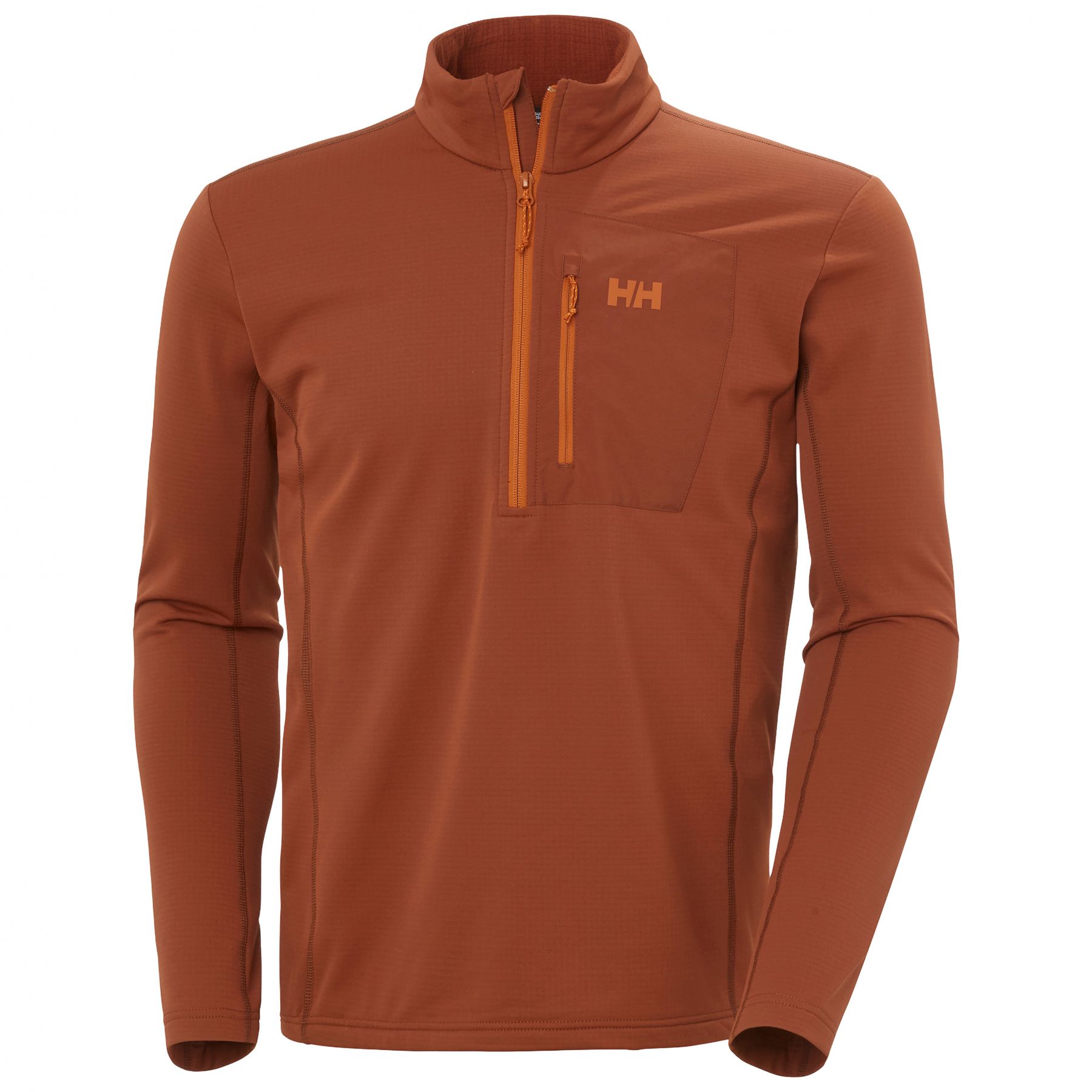 Helly Hansen Versalite 1/2-rits, fleecetrui, heren, bruin