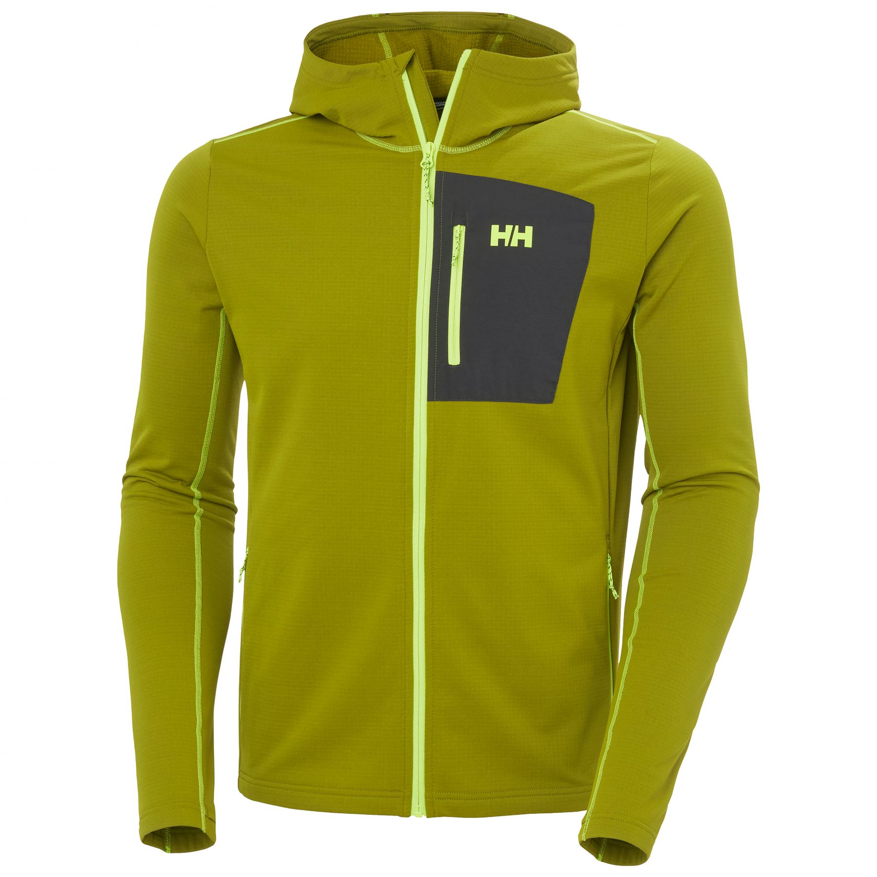 Helly Hansen Versalite met capuchon, fleecejas, heren, groen