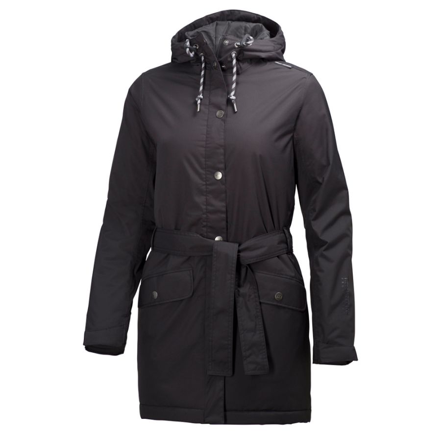 Helly Hansen W Lyness Insulated Coat, dames, zwart