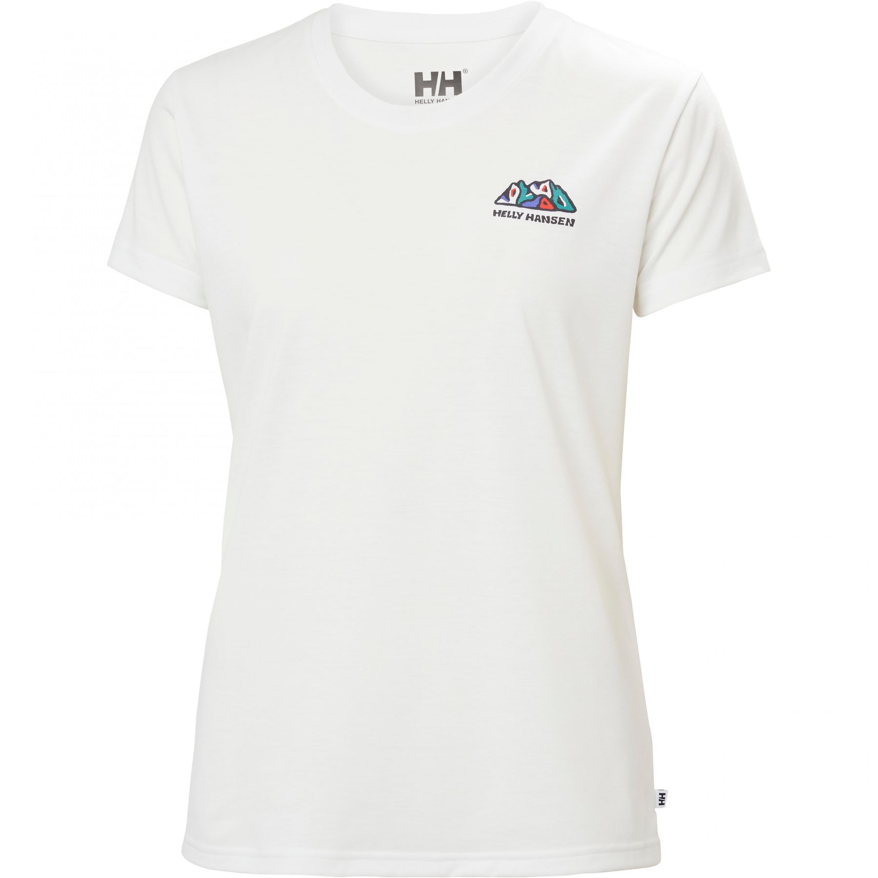 Helly Hansen W Skog Graphic Tee, dames, wit