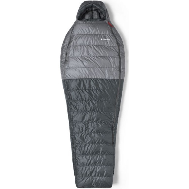 Helsport Pro Down -5 175cm, slaapzak, smoky grey / ruby red