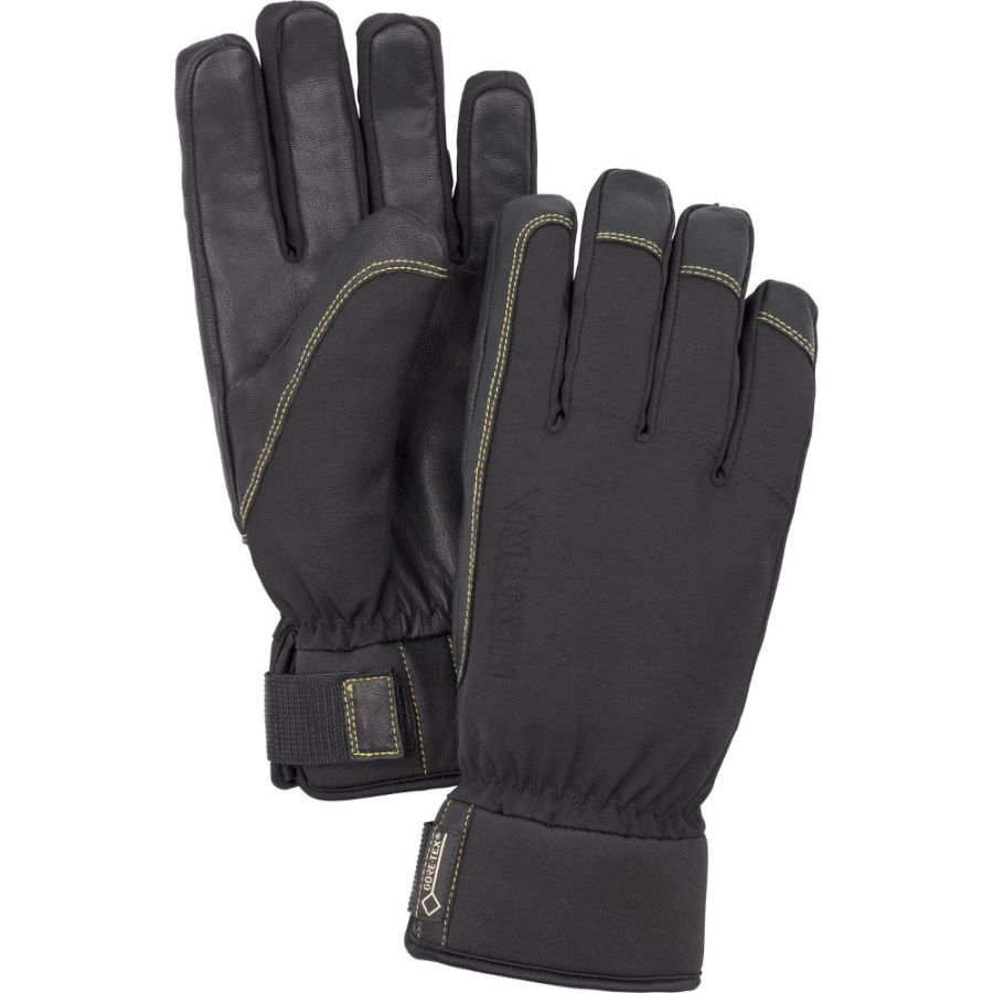 Hestra Alpine Short Gore-Tex, skihandschoen, zwart