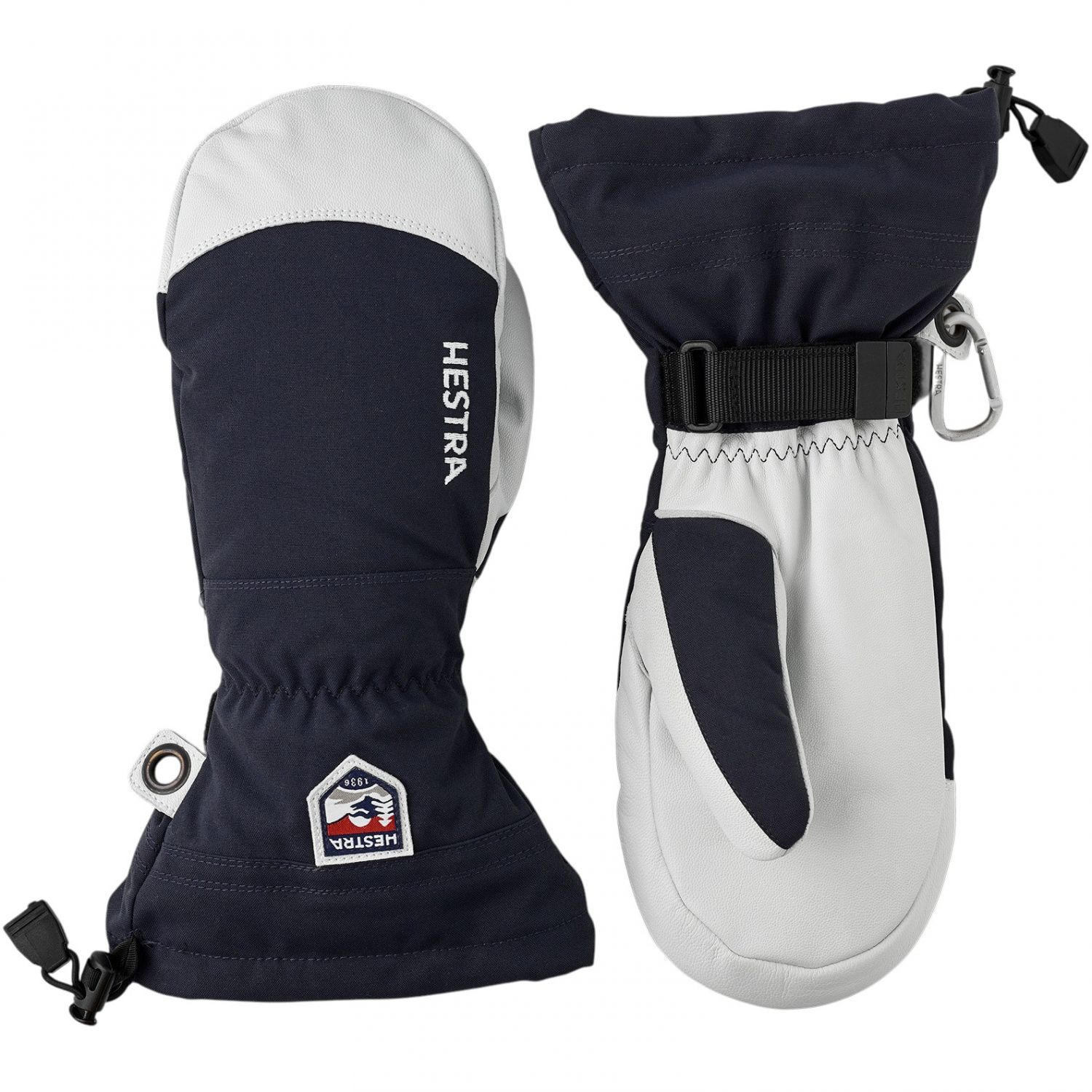 Hestra Army Leather Heli Ski, skihandschoenen, navy