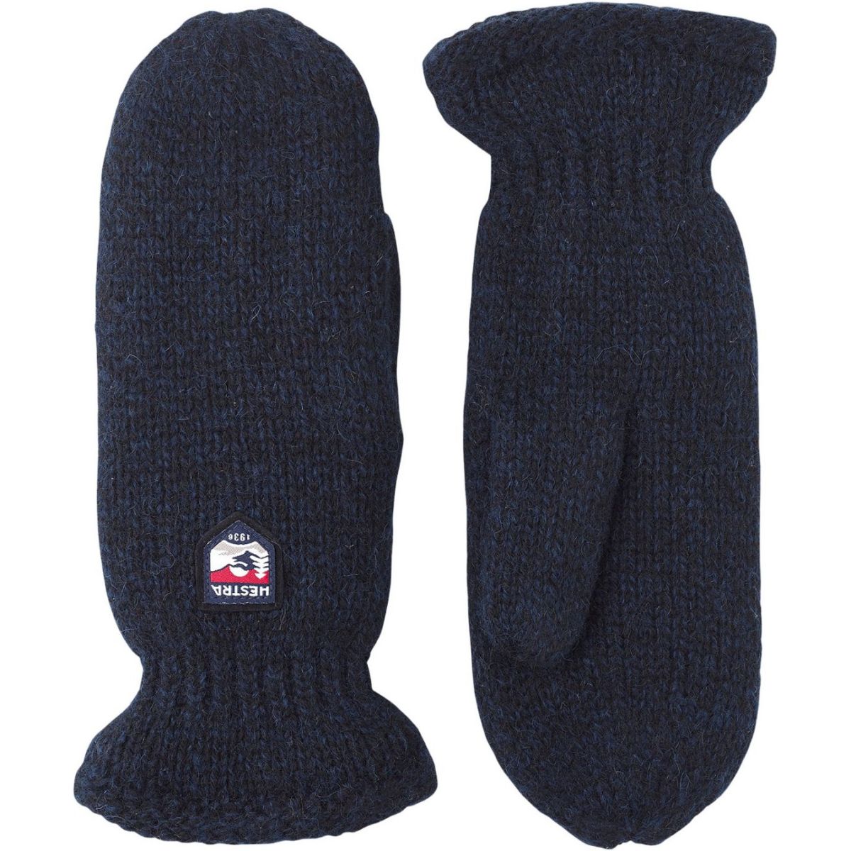 Hestra Basic Wool, wanten, blauw