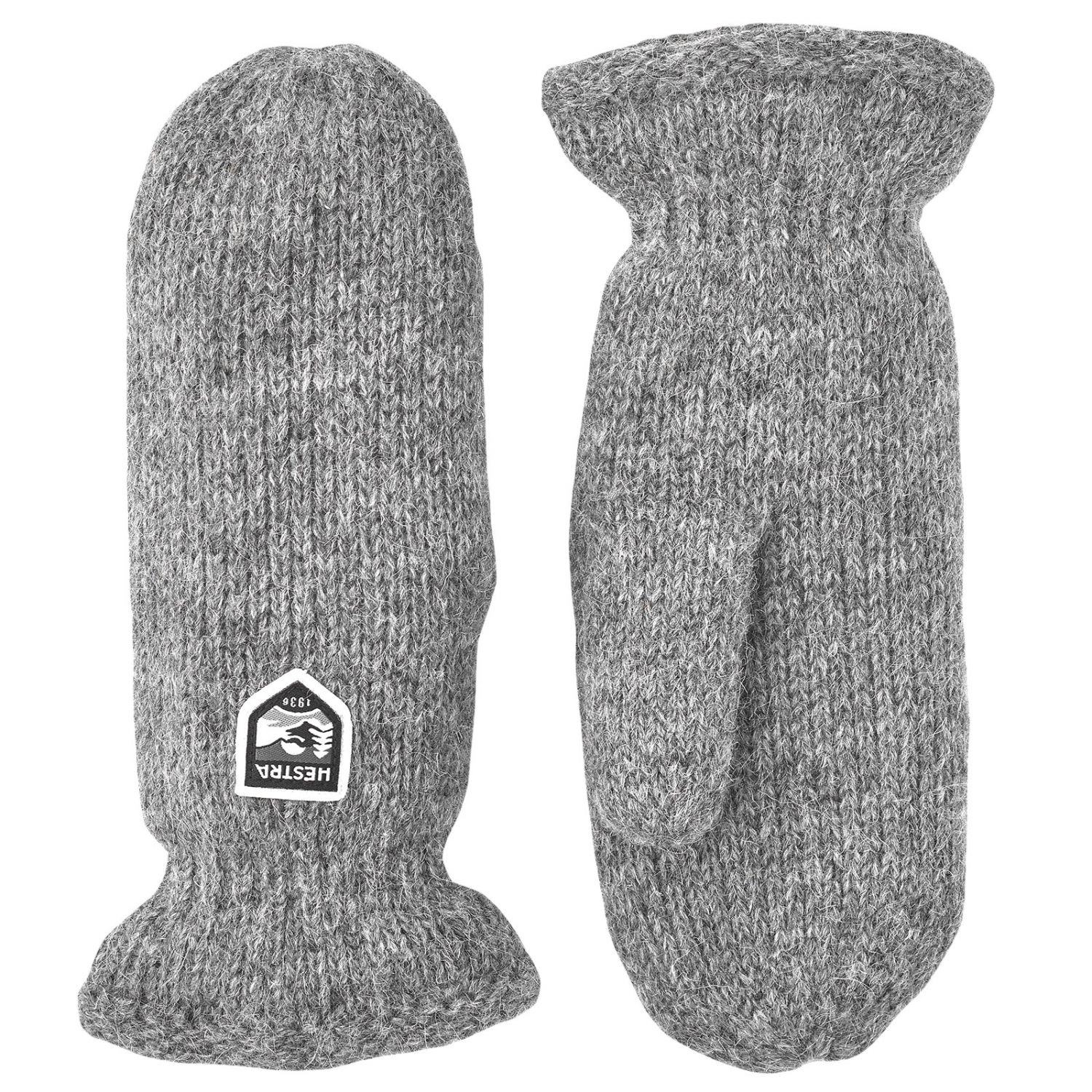 Hestra Basic Wool, wanten, grijs