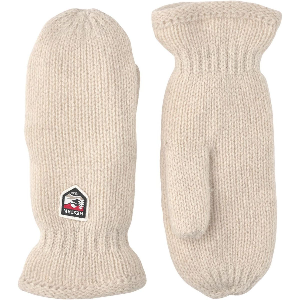 Hestra Basic Wool, wanten, wit