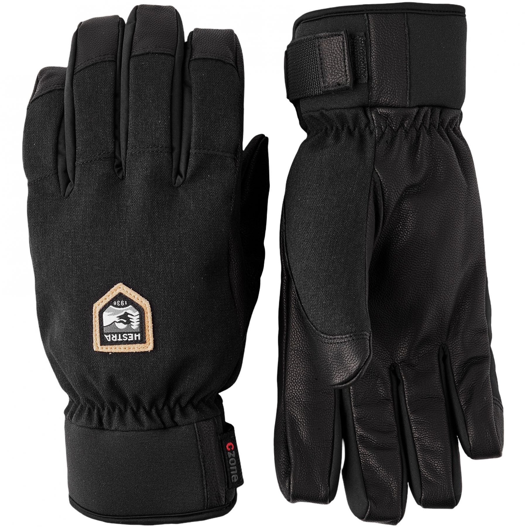 Hestra CZone Alpine, skihandschoenen, heren, zwart