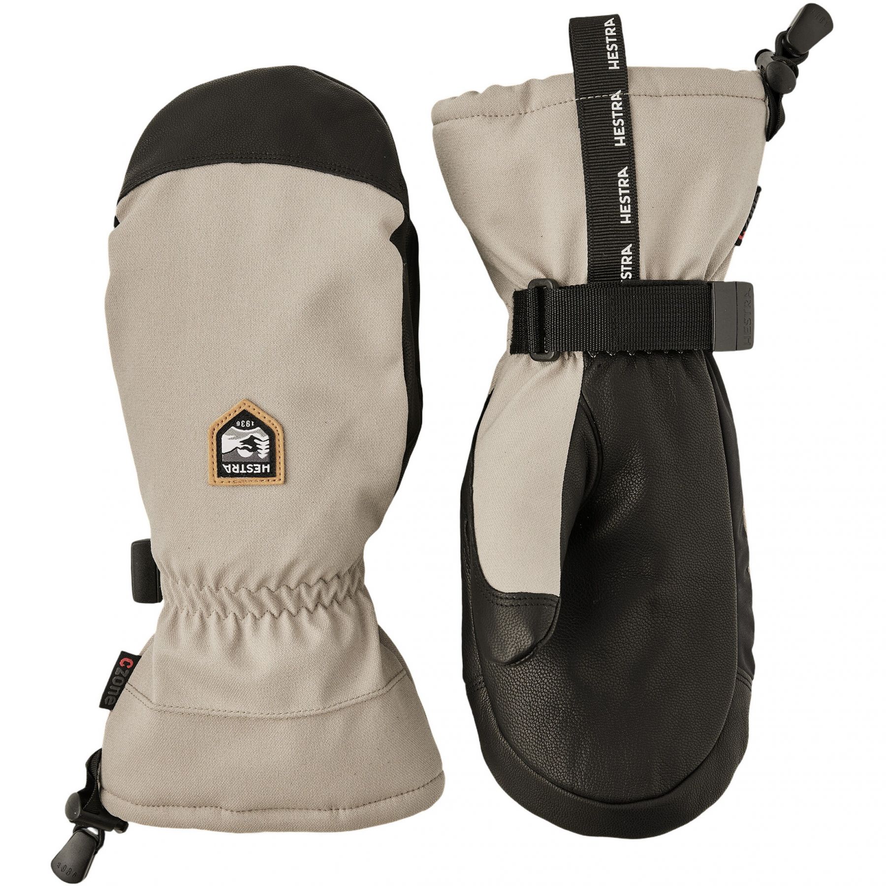 Hestra CZone Mountain, skihandschoenen, heren, beige