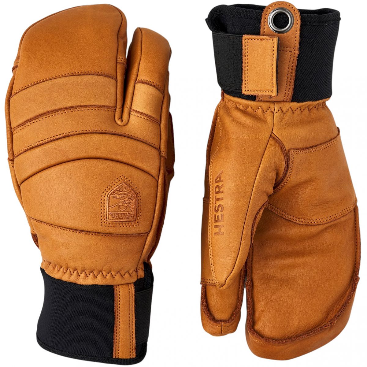 Hestra Fall Line, 3-vinger skihandschoenen kurk/kurk