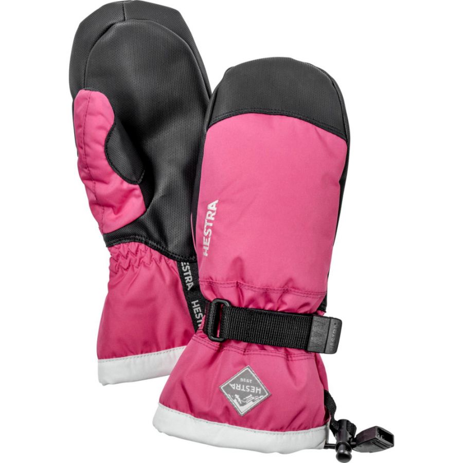 Hestra Gauntlet junior wanten, roze