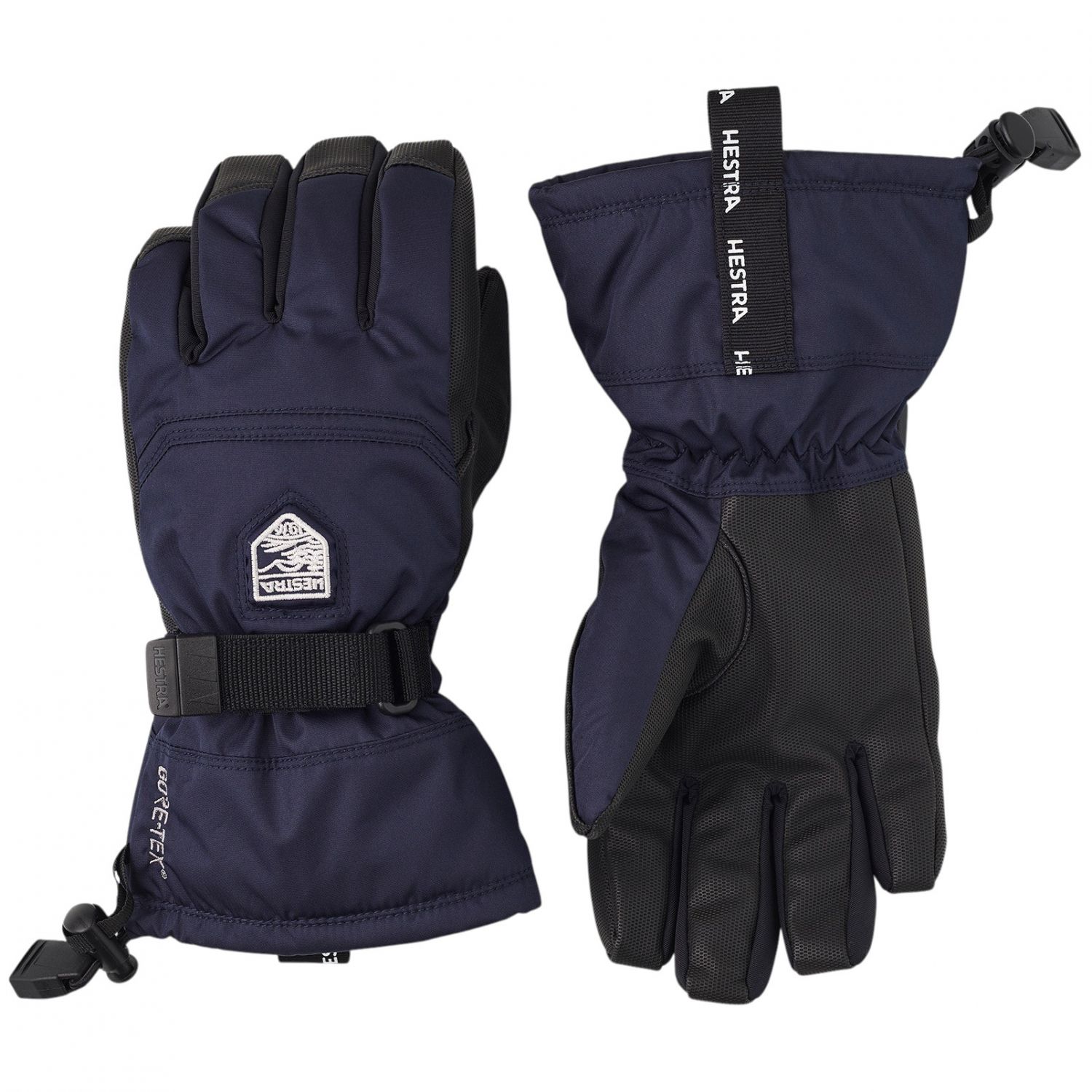 Hestra Gore-Tex Gauntlet, skihandschoenen, junior, donkerblauw