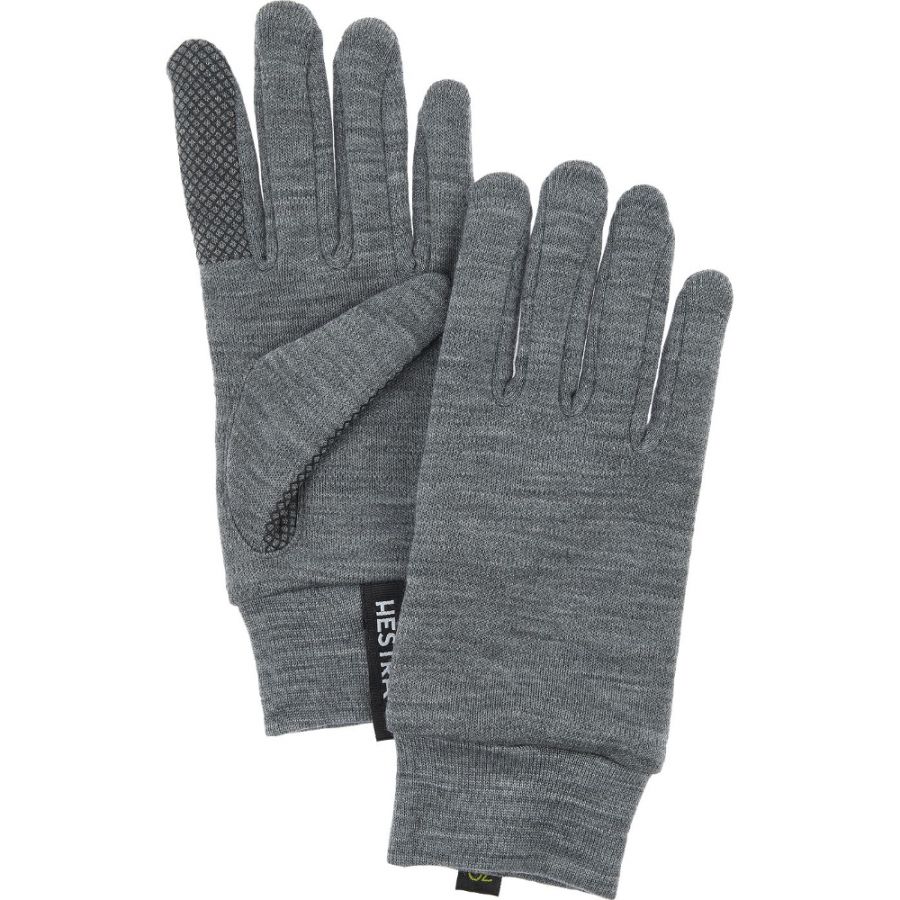 Hestra Merino Touch Point liner, grijs