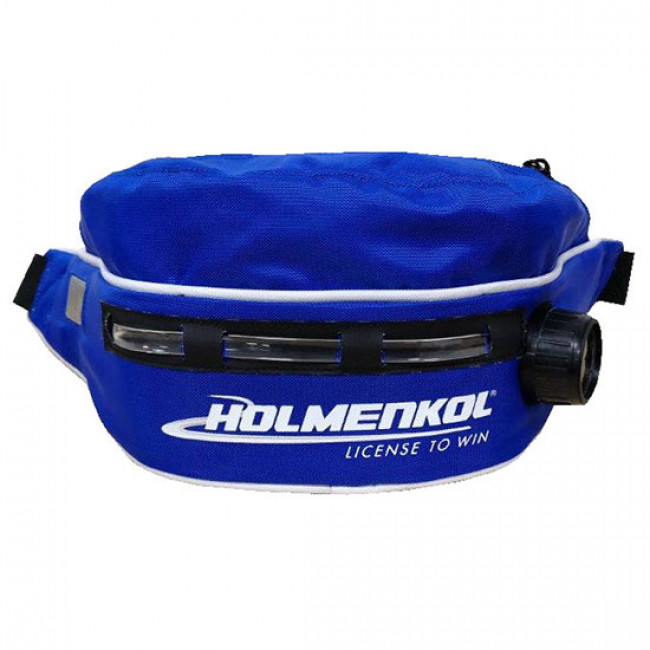 Holmenkol, LED Bottlebag, riem tas, blauw