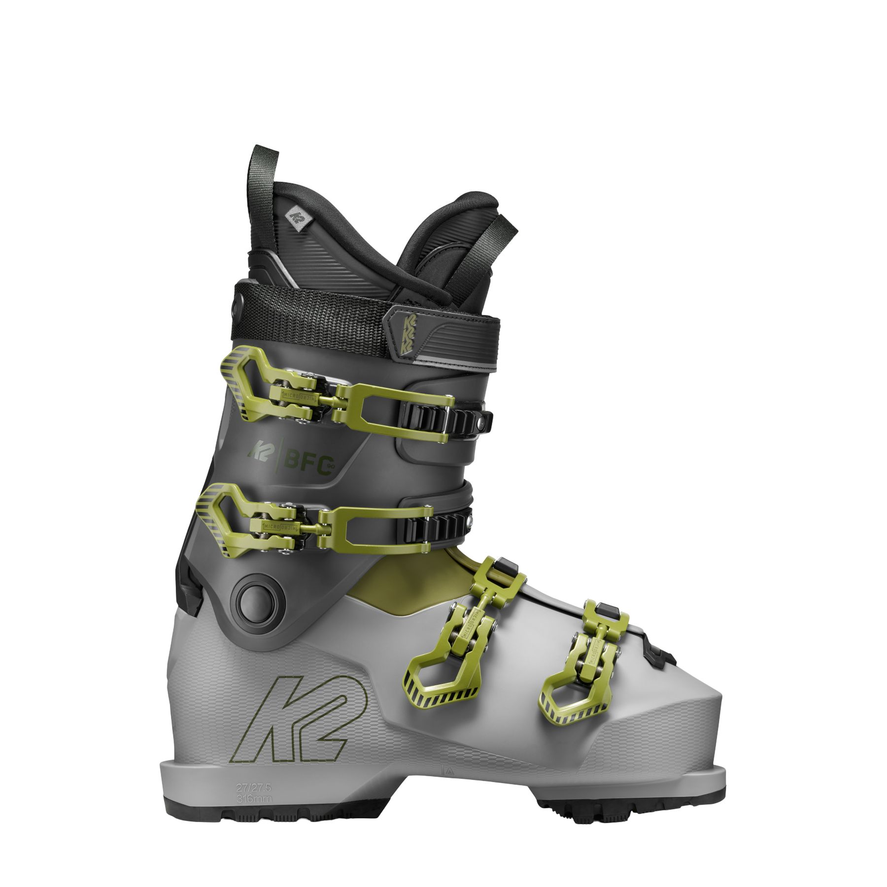 K2 BFC 90, skischoenen, heren, grijs