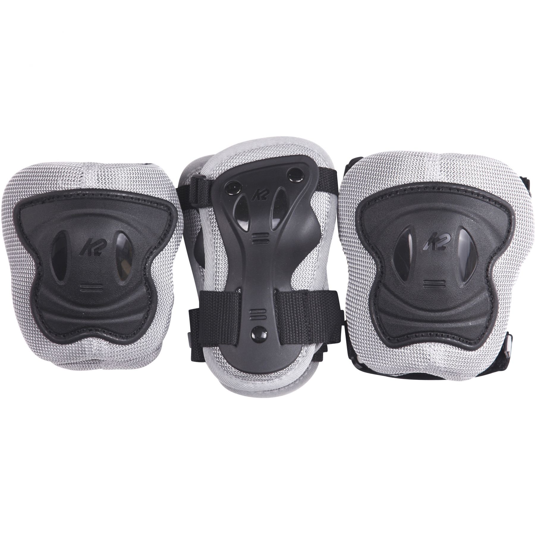 K2 Skates Pad Set, beschermingsset, junior, grijs