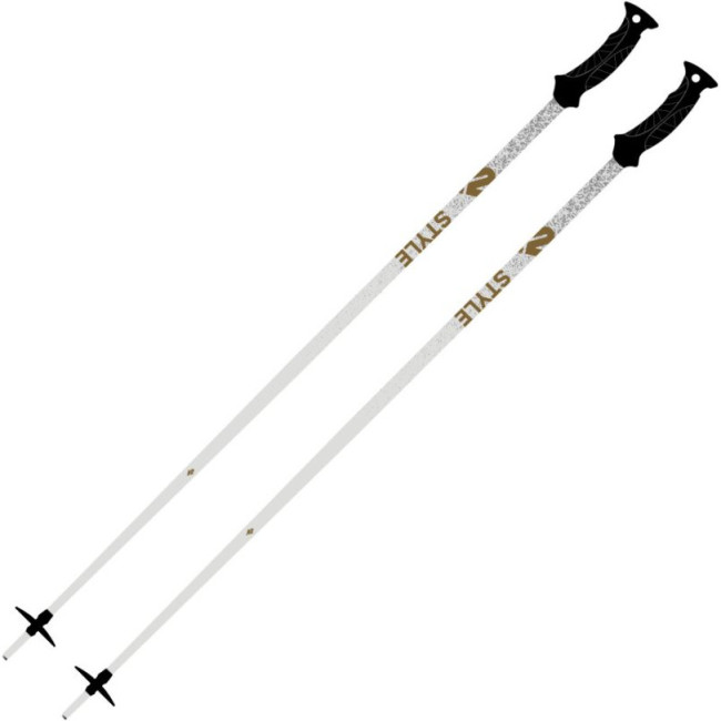 K2 Style Composite, skistokken, wit