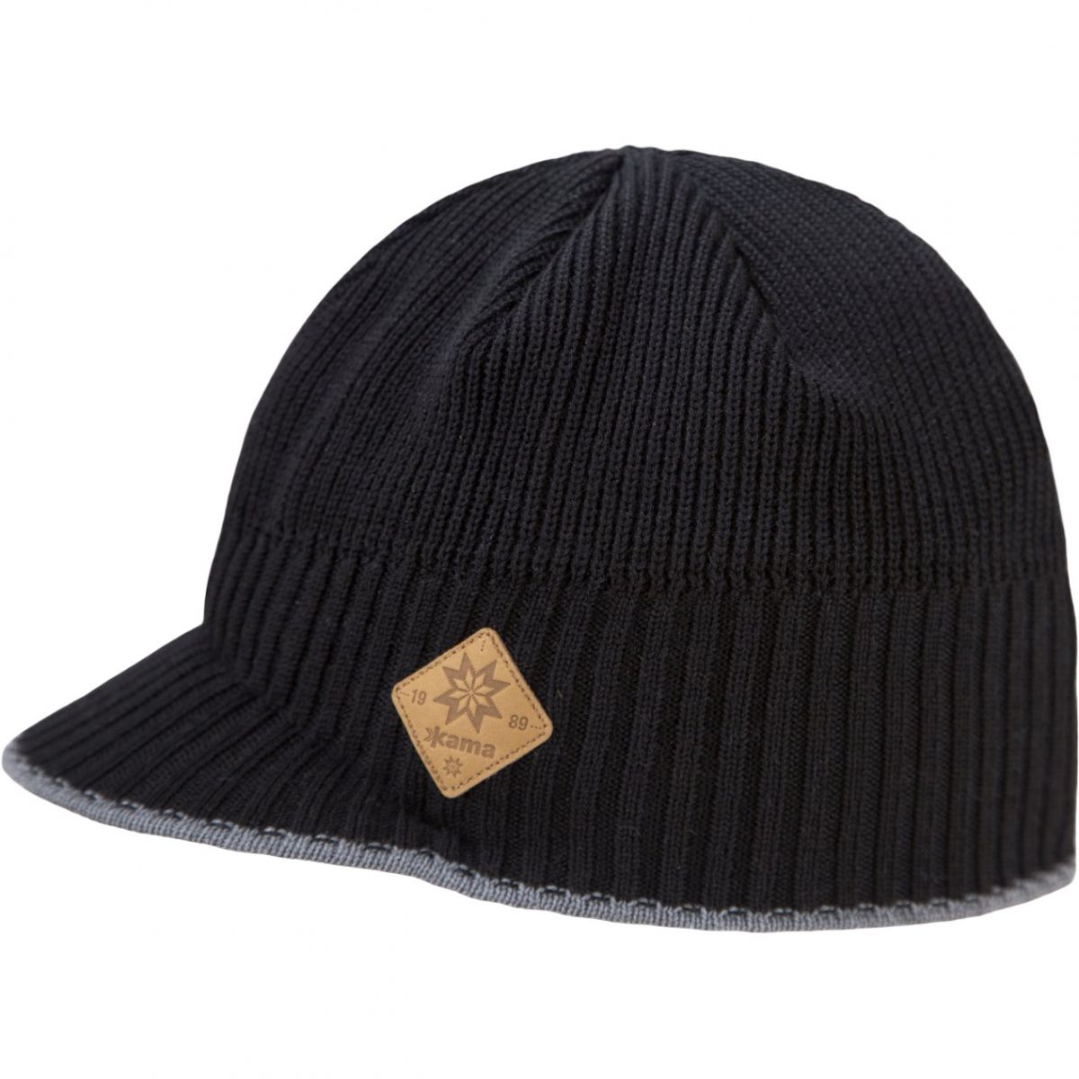 Kama Egil, muts, zwart