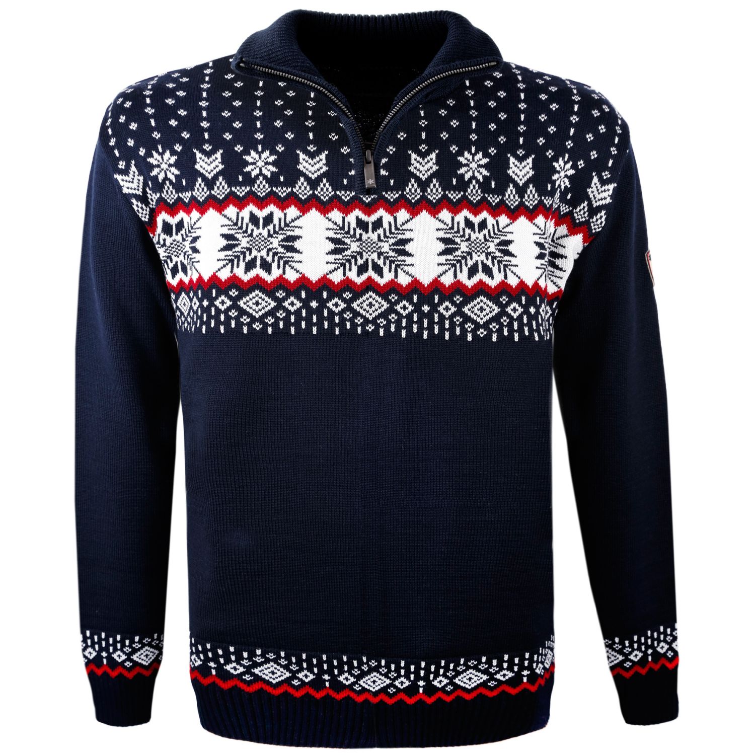 Kama Erik Merino Sweater, heren, navy