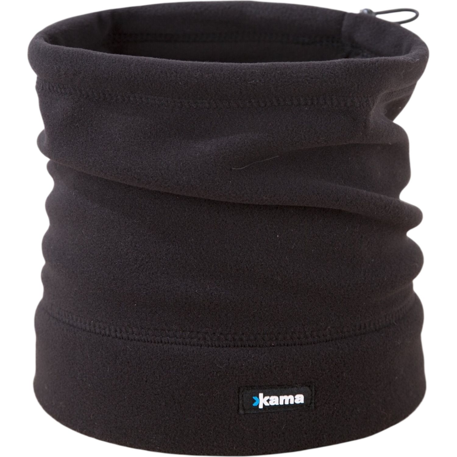 Kama fleece sjaal, zwart