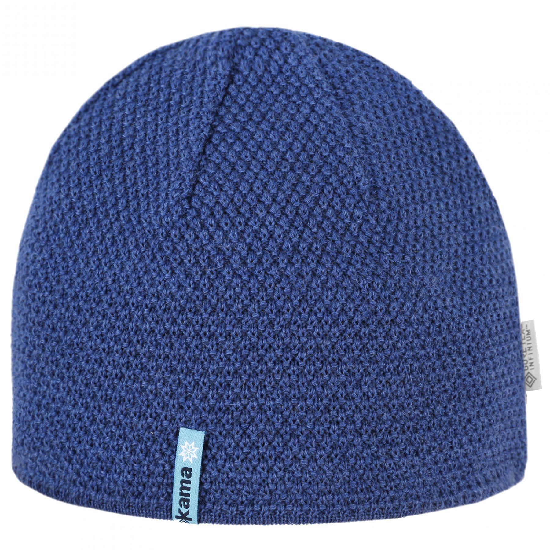 Kama gebreide hoed, Gore Windstopper, blauw
