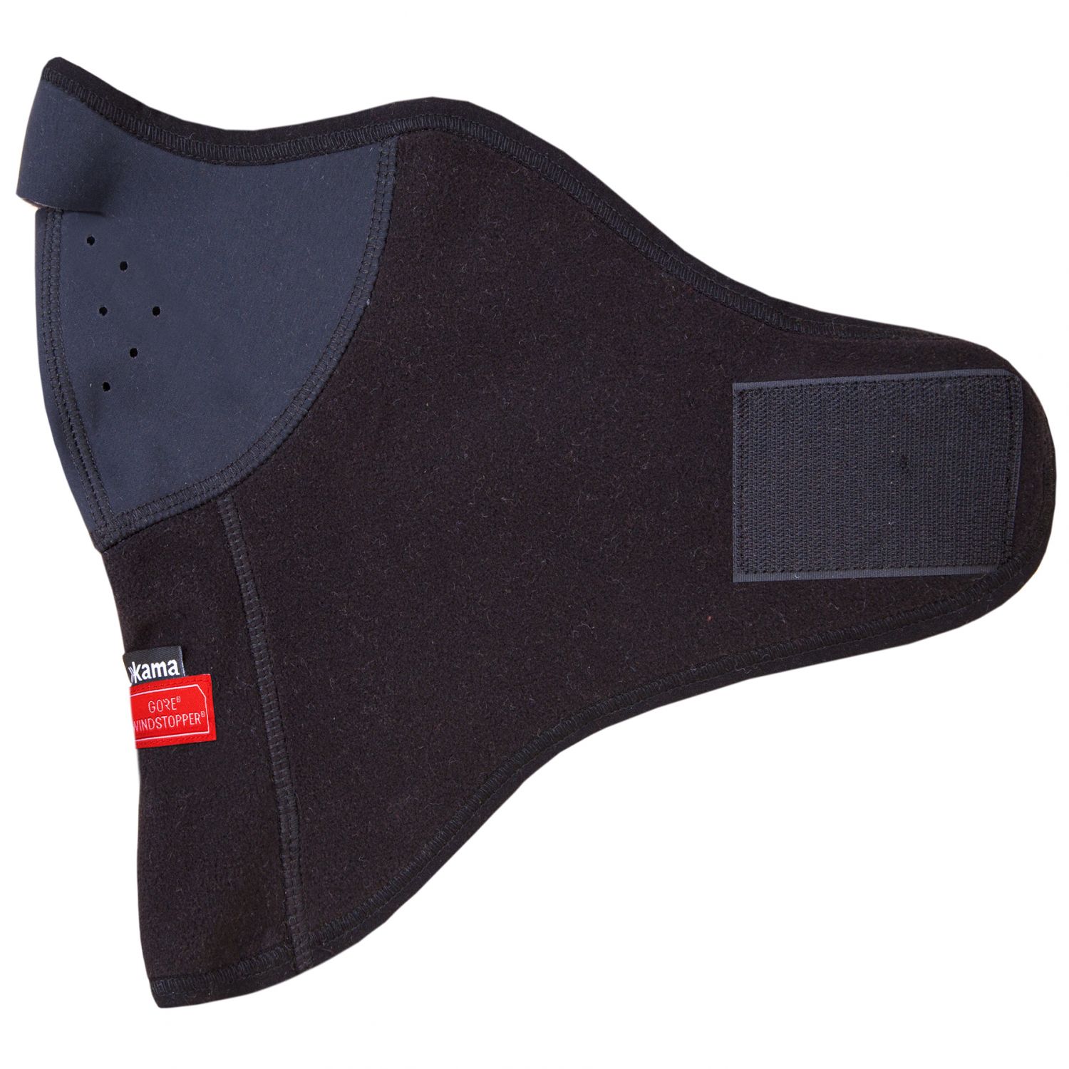 Kama windstopper, gezichtsmasker, zwart