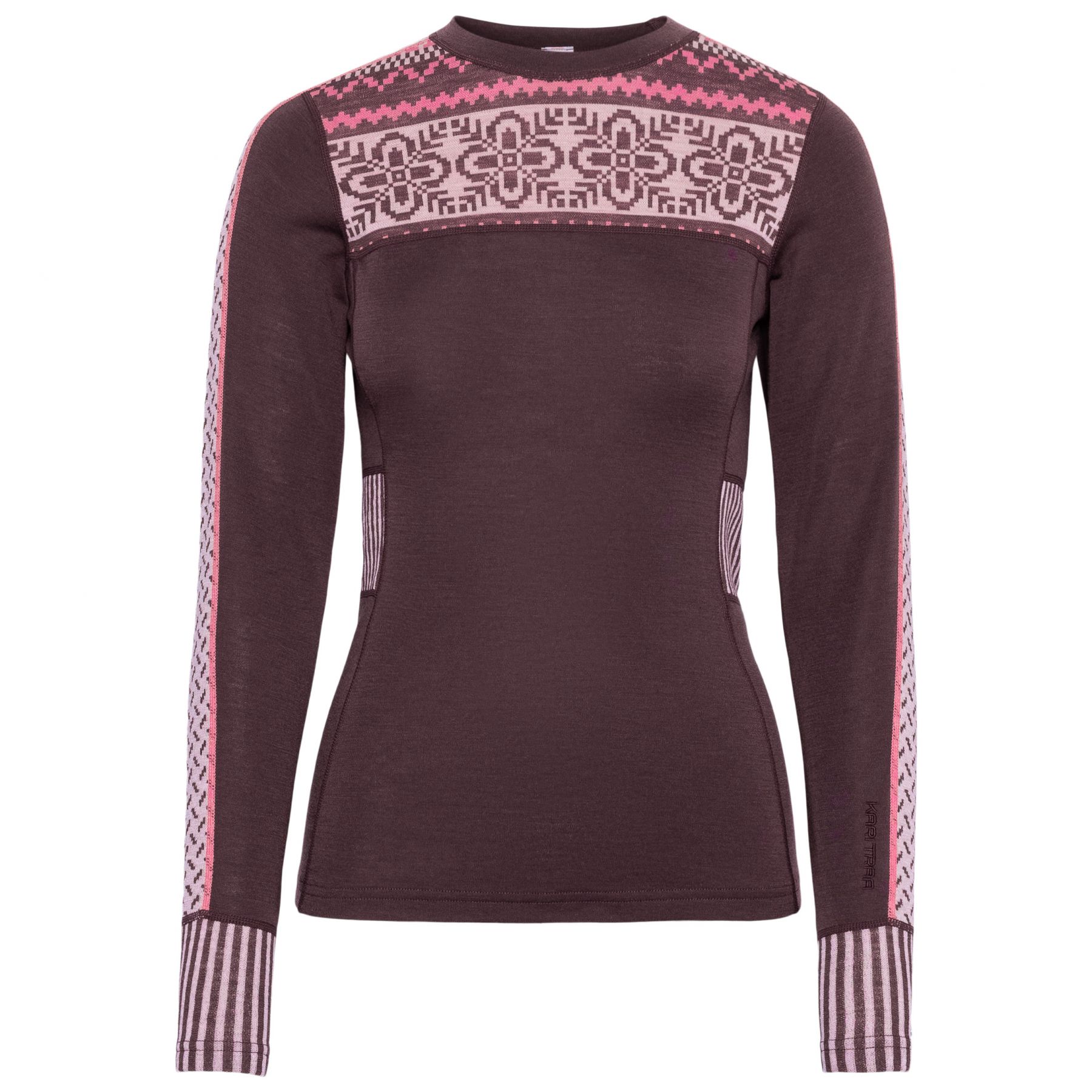 Kari Traa Ines LS, thermisch ondergoed, dames, bruin