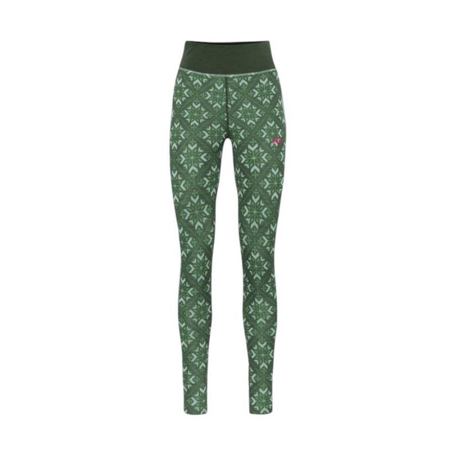 Kari Traa Iselin, thermobroek, dames, donkergroen