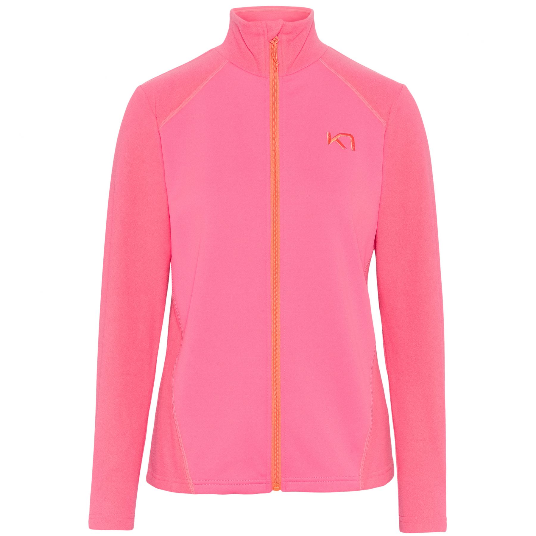 Kari Traa Kari F/Z Fleece, fleecevest, dames, roze