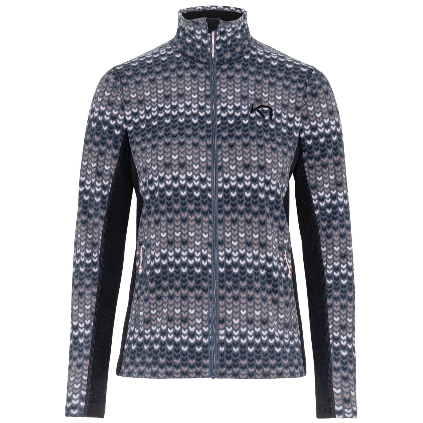 Kari Traa Olga Fleece, fleecevest, dames, grijs