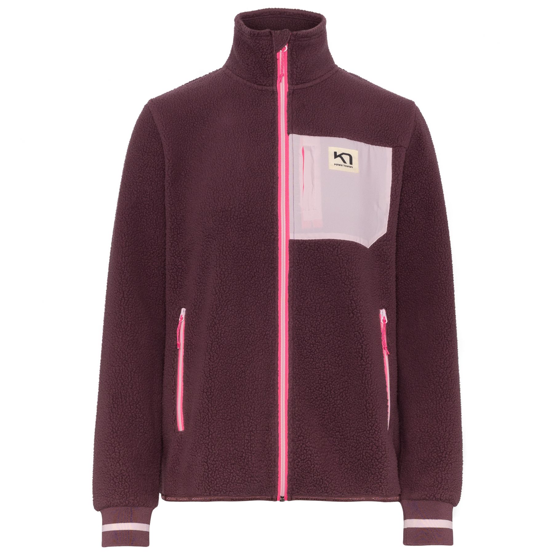 Kari Traa Røthe Midlayer, fleecevest, dames, cocoa