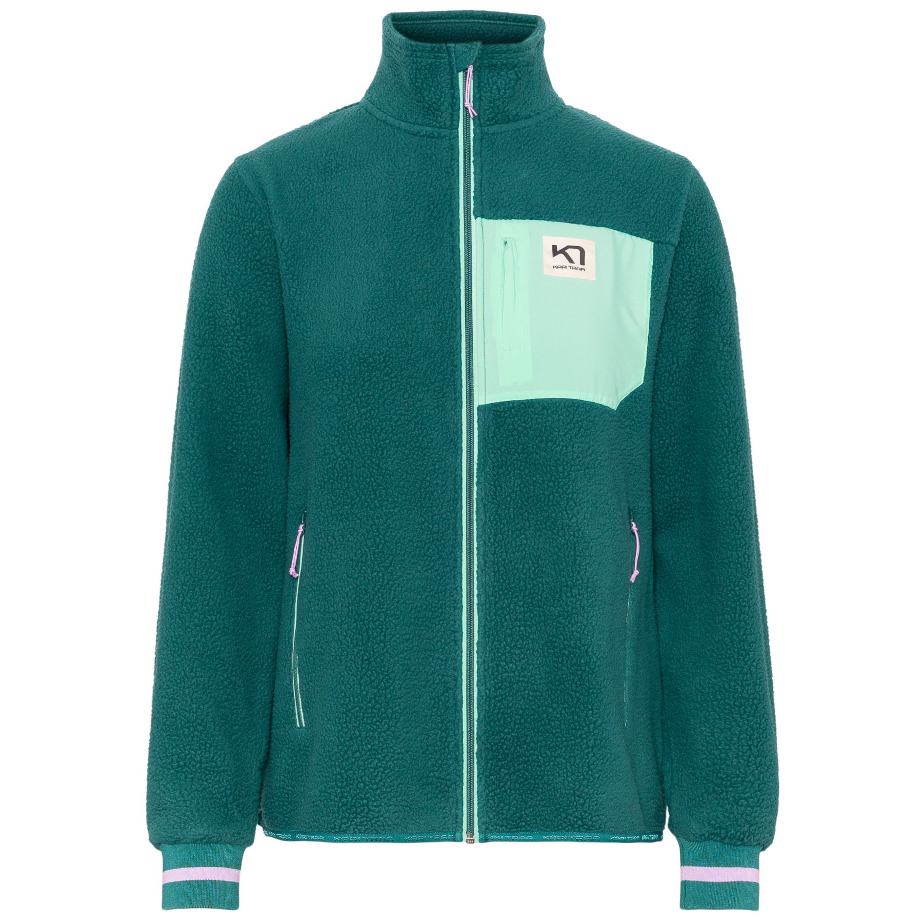 Kari Traa Røthe Midlayer, fleecevest, dames, groen