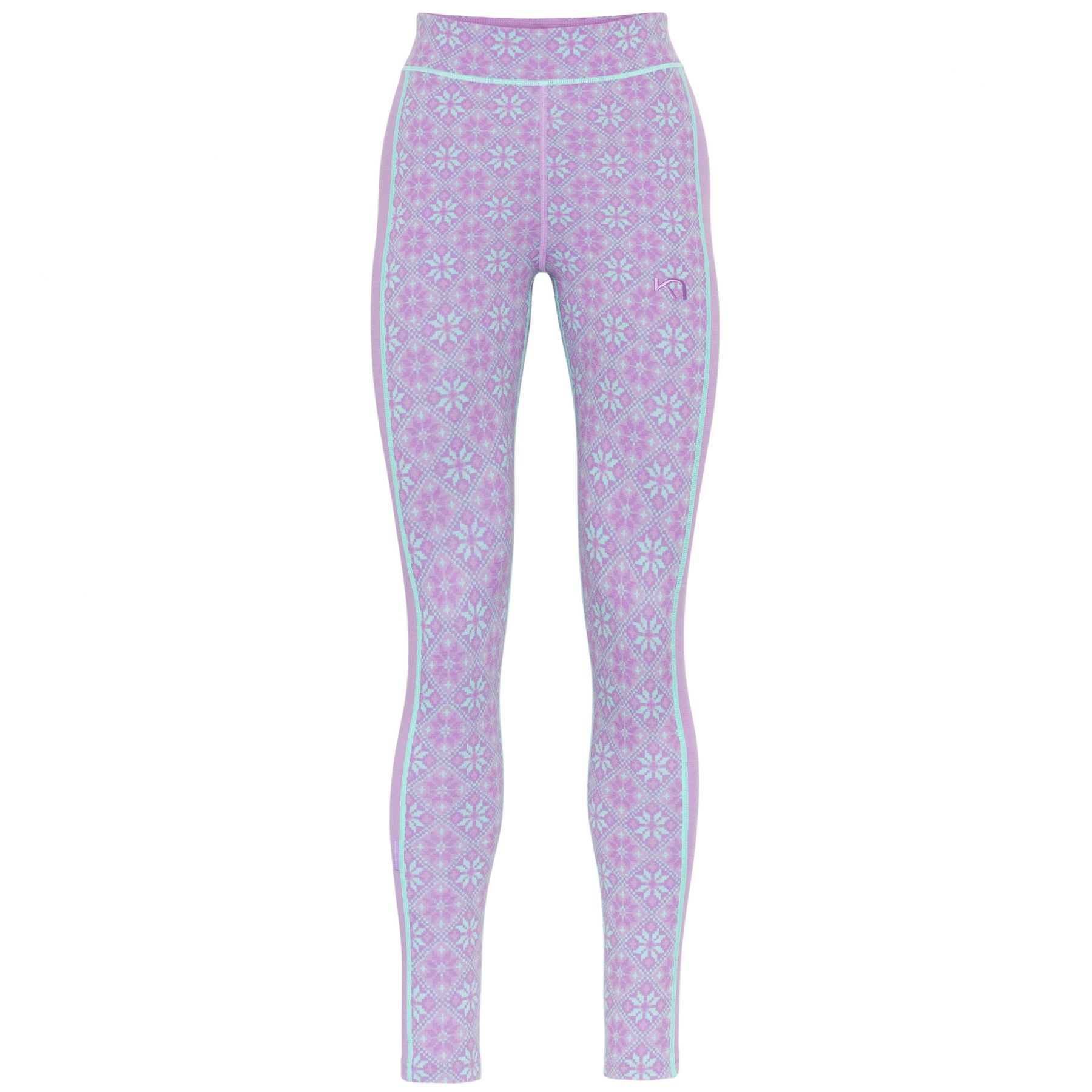 Kari Traa Rose High Waist, thermobroek, dames, paars