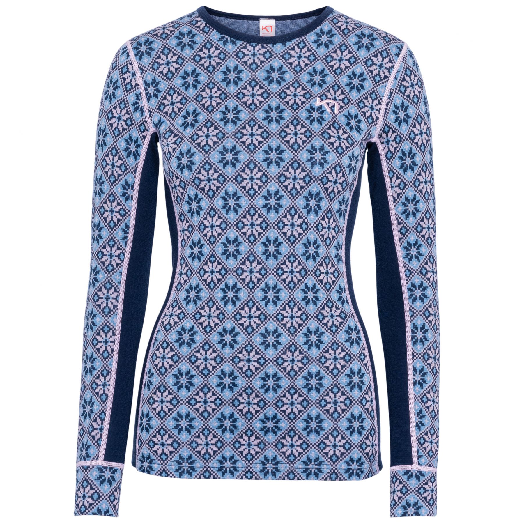 Kari Traa Rose LS 2.0, thermisch ondergoed, dames, donkerblauw