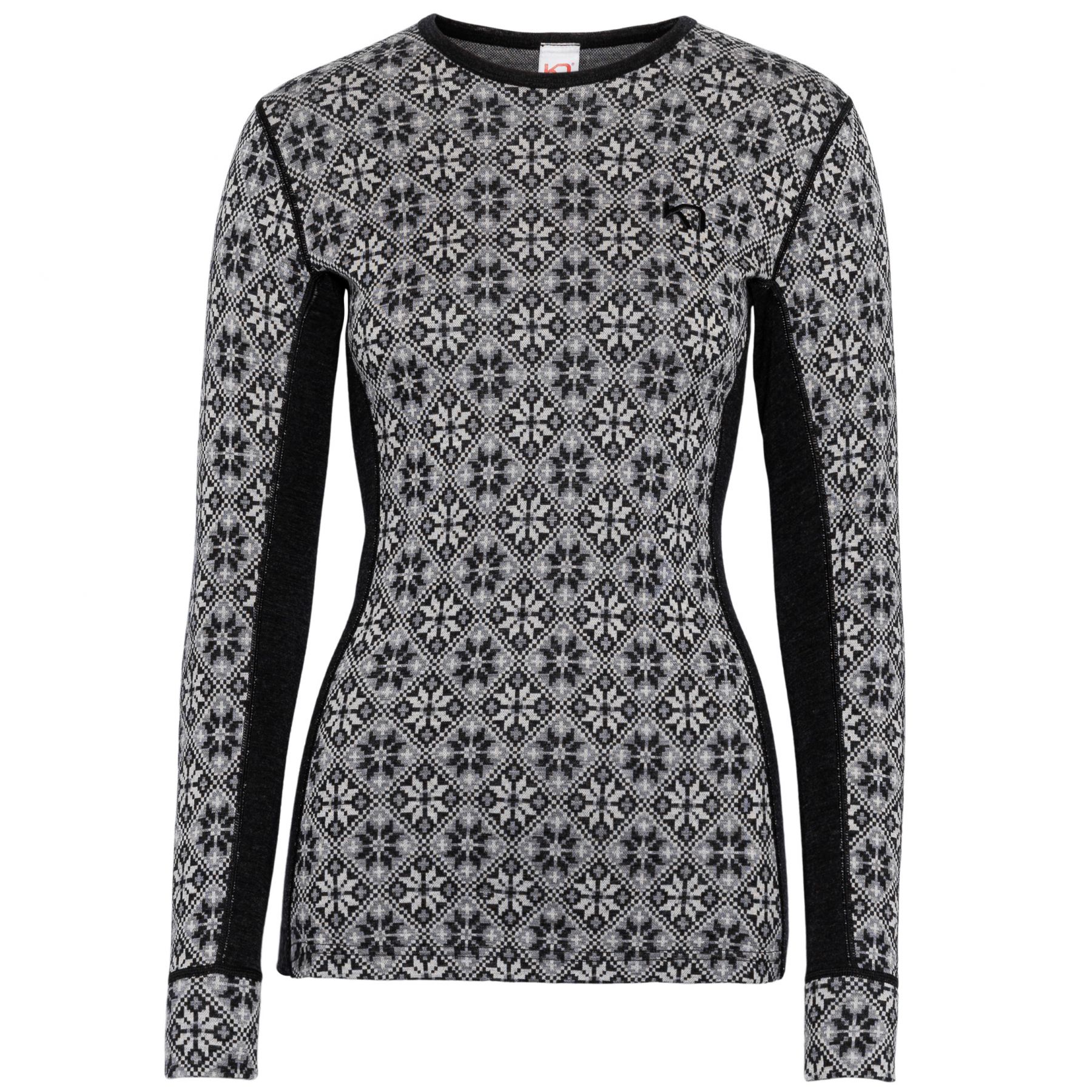 Kari Traa Rose LS 2.0, thermisch ondergoed, dames, zwart