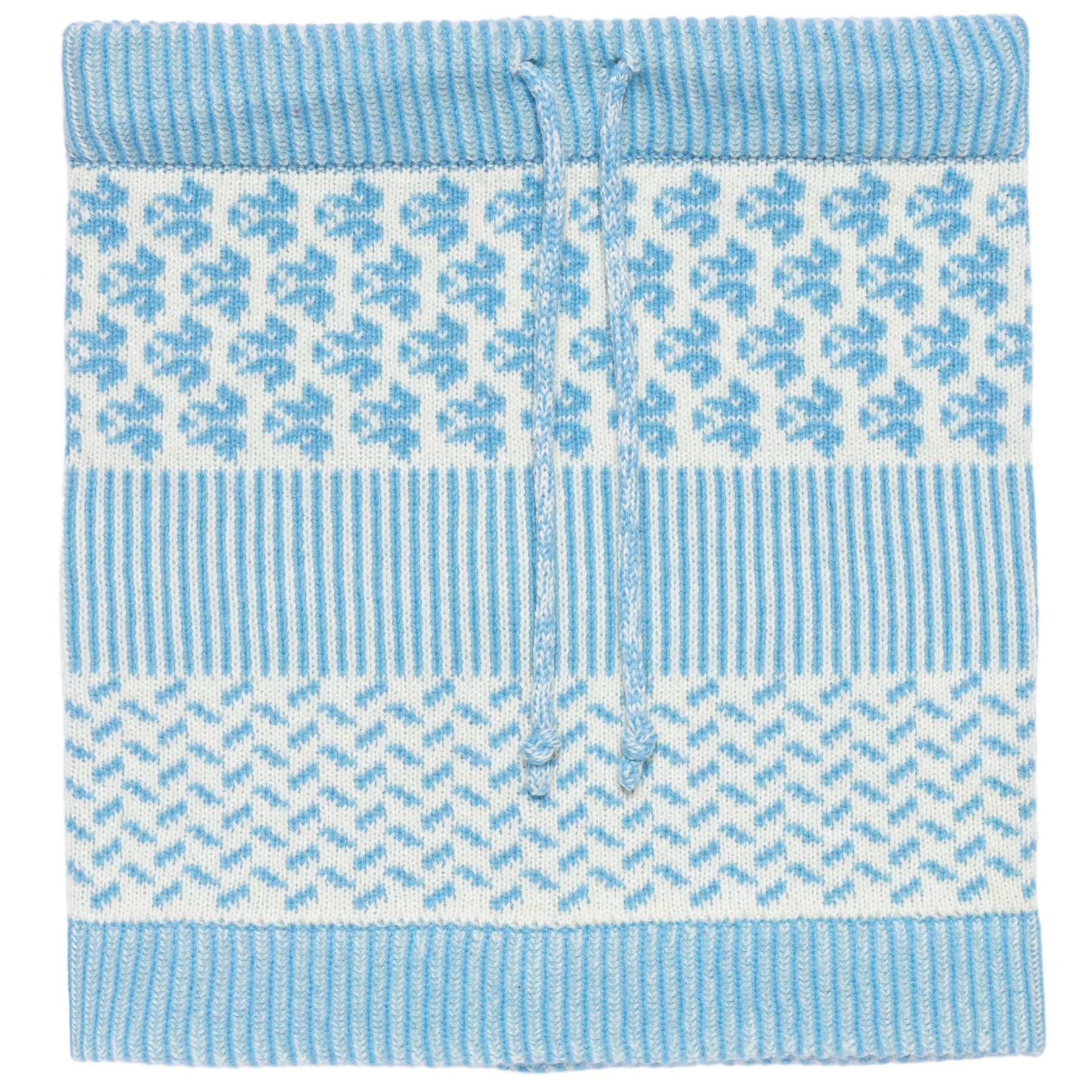 Kari Traa Smekker Knit Tube, nekwarmer, dames, blauw